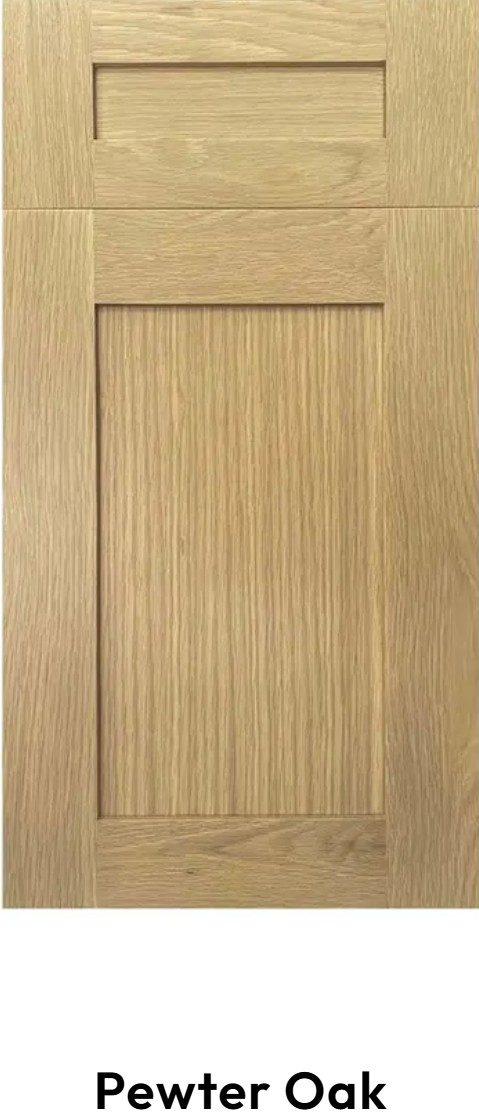 Pewter Oak cabinets